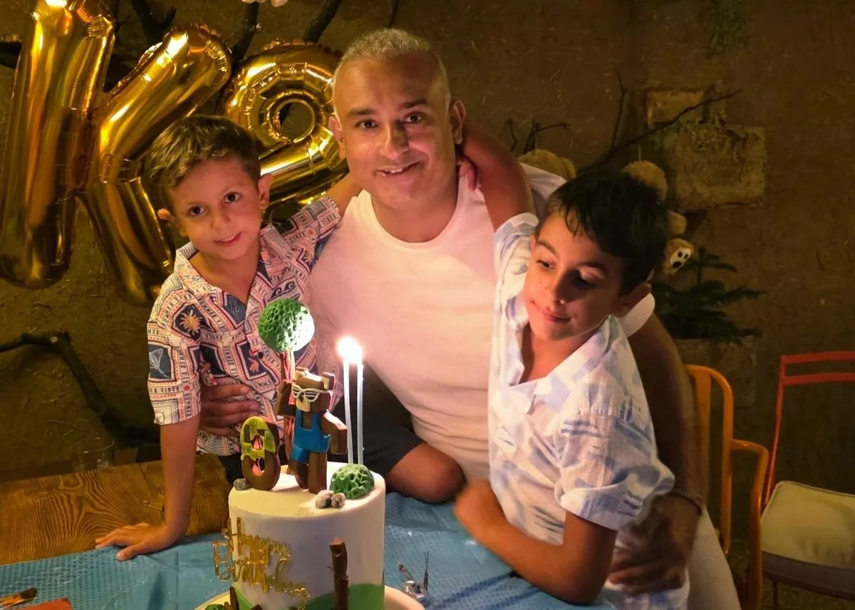Eski eşiyle oğullarının doğum gününde bir araya geldiler! Rüştü Onur Atilla’dan duygusal paylaşım - 1