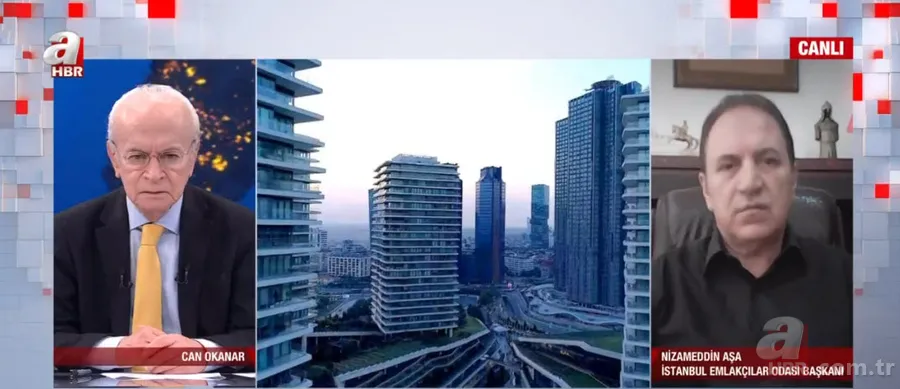 Ev fiyatları ve kiralar düşecek mi? İstanbul Emlakçılar Odası Başkanı Nizameddin Aşa tarih ve oran verdi: Düşüş yaşanacak 7