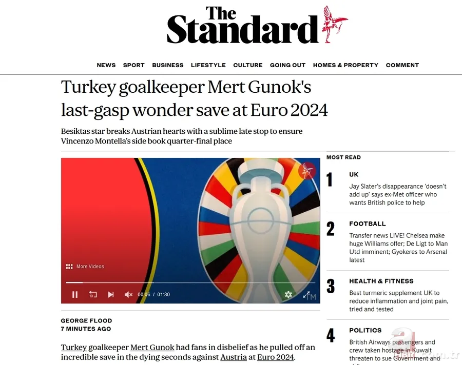 Dünya 'Bizim Çocuklar'ı konuşuyor! İşte Avusturya zaferinin manşetleri 18