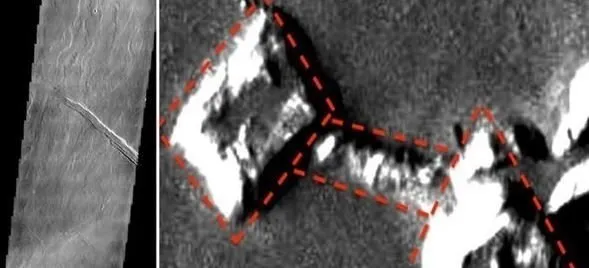 Mars'ta oturan insan silüeti şaşkına çevirdi! NASA paylaştı sosyal medya yıkıldı