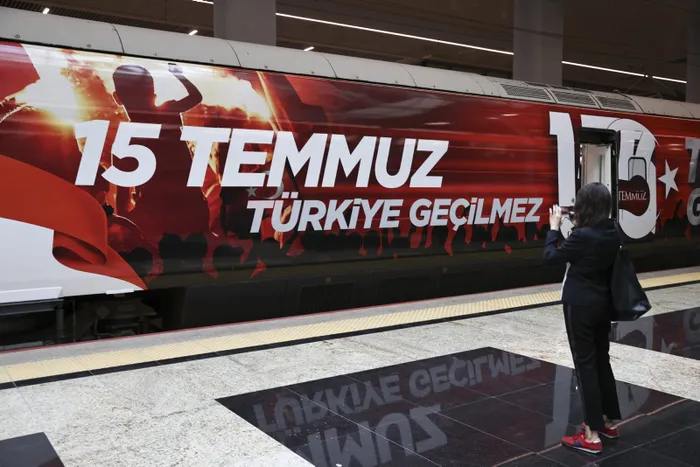 Son dakika: 15 Temmuz Demokrasi ve Milli Birlik Treni Ankara’dan hareket etti