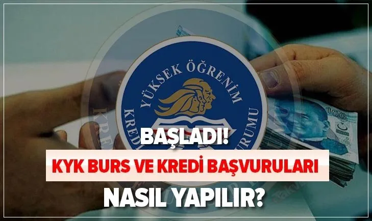 e-Devlet burs başvuru ekranı: 2020-2021 KYK burs ve kredi başvuru nasıl yapılır? Son başvuru tarihi ne zaman?