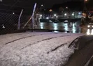 İstanbul’da Çamlıca’ya kar yağdı