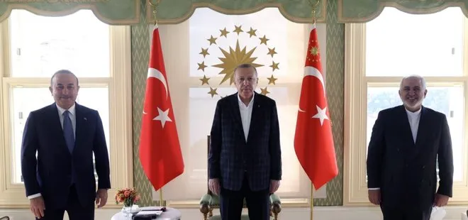 Son dakika: Başkan Erdoğan İran Dışişleri Bakanı Cevat Zarif’i kabul etti