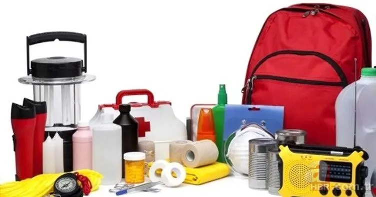 Deprem çantanızı hazır tutun! En iyi deprem çantası nasıl hazırlanır? Deprem çantasında neler olmalı? 2