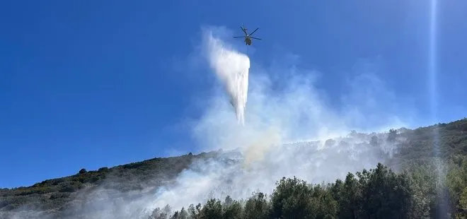 Burdur’da korkutan yangın! 168 personel müdahale etti
