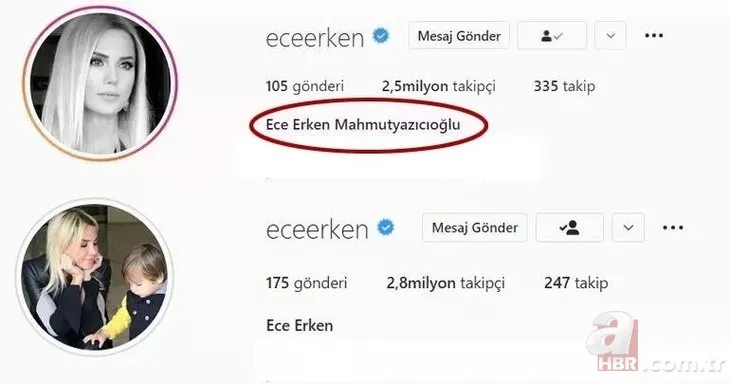 Ece Erken’den soyadı isyanı: Kimse boş yapmasın