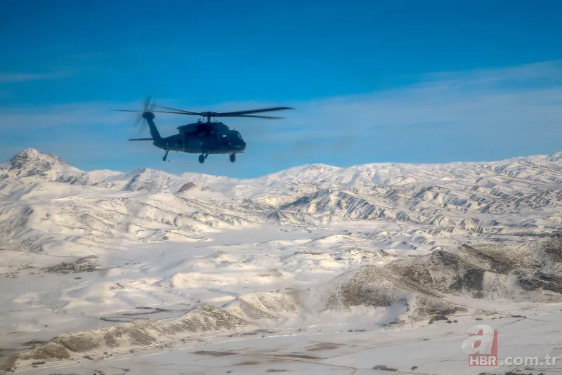 Karla kaplı dağlarda PKK'ya dondurucu darbe 11