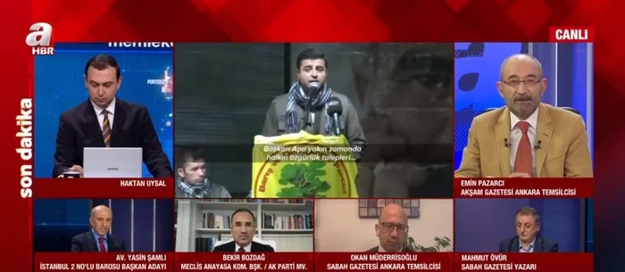 Akşam Gazetesi Ankara Temsilcisi Emin Pazarcı'dan HDP'ye açılan kapatma davasına ilişkin yorum: Bir garabet sona erdi! - 2