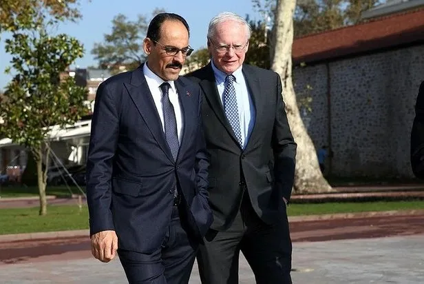 Cumhurbaşkanlığı Sözcüsü İbrahim Kalın, James Jeffrey ile bir araya geldi