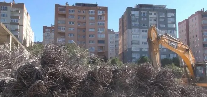 Maltepe’de 3 metruk binanın yıkımı gerçekleştirildi