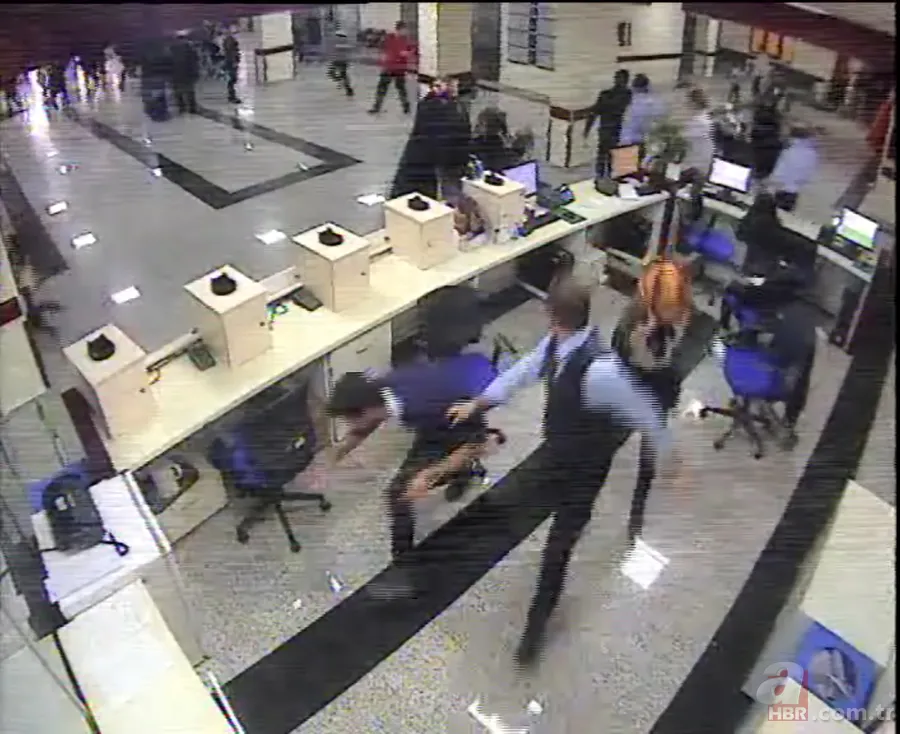 Hastanede yere düştü herkes korkudan kaçtı 1