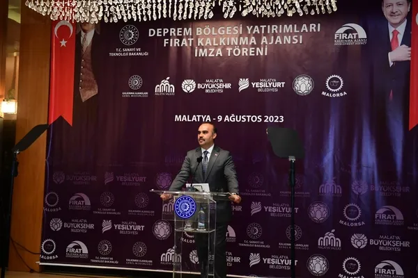 Sanayi ve Teknoloji Bakanı Mehmet Fatih Kacır’dan deprem bölgesine KOBİ müjdesi!
