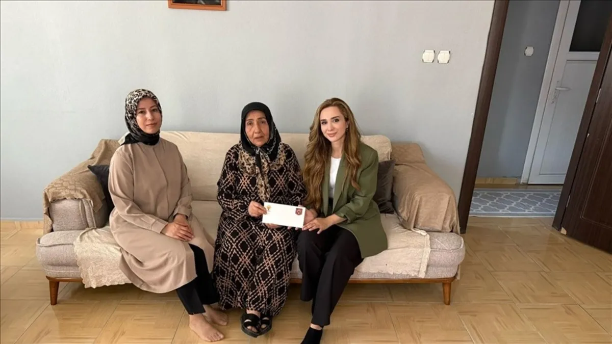 Başkan Erdoğan'ın "Terörsüz Türkiye" mektubu Mardin'deki şehit ailelerine ulaştı