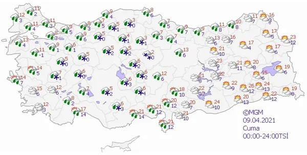 4 ile kar yağacak! Kış geri dönüyor! İstanbul'da kar yağacak mı? Ankara'da kar yağacak mı? - 7