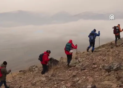 Sisler altında görüntülendi