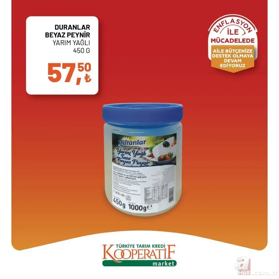 Tarım Kredi Market Kasım indirimleri bitiyor! Tost peyniri, sıvı deterjan, tuvalet kağıdı, domates salçası ve dana kıyma kaç TL’ye satılıyor? 23