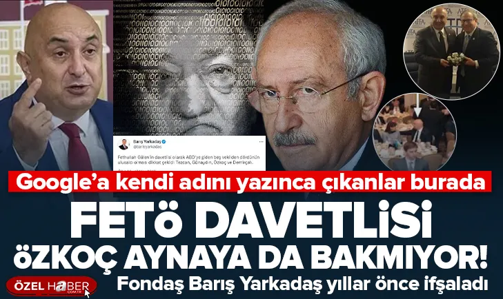 FETÖ davetlisi Engin Özkoç aynaya da bakmıyor