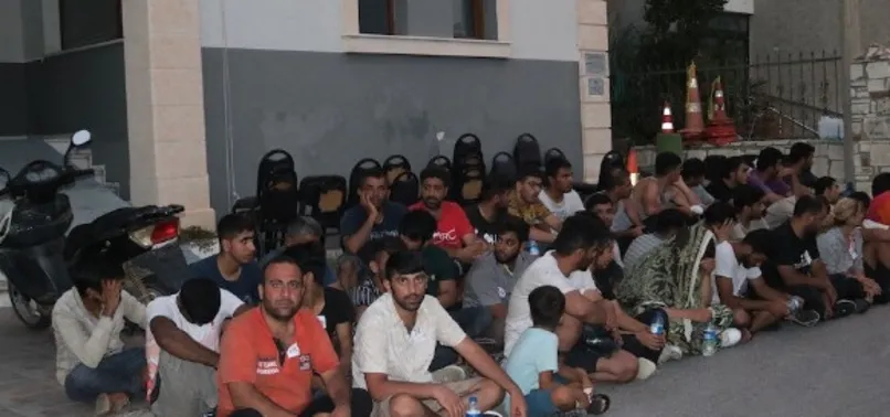 İzmir’de Yunan zulmü! 96 göçmen kurtarıldı