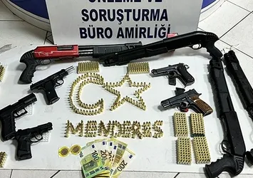 İzmir'de operasyon! Silah kaçakçılığına geçit yok