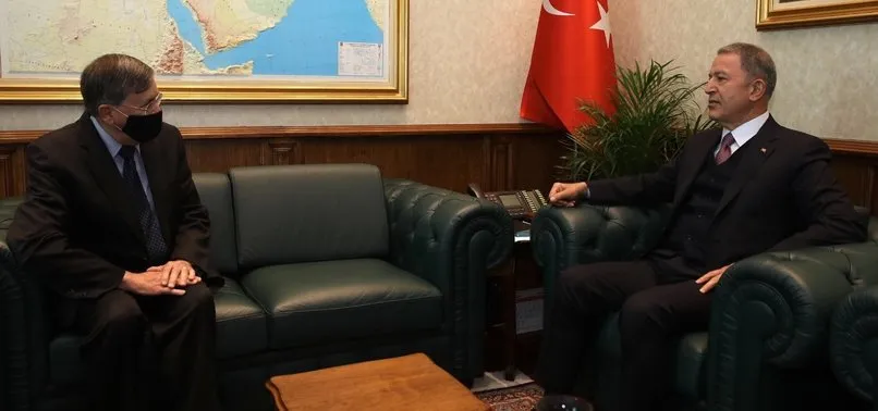 Milli Savunma Bakanı Akar Satterfield'ı ağırladı