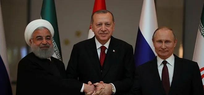 Son dakika: Erdoğan, Putin ve Ruhani’den kritik zirve