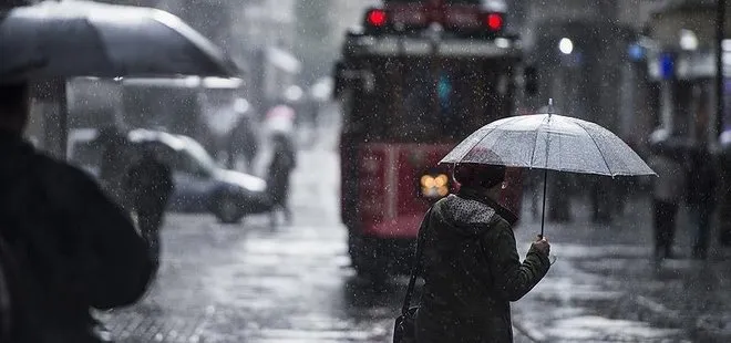 Meteoroloji'den İstanbul'a yağmur uyarısı