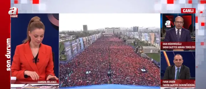 Miting meydanları ne diyor? The Economist'in skandal kapağına A Haber'de sert tepki: 14 Mayıs gerçek anlamda kapak olacak! - 7