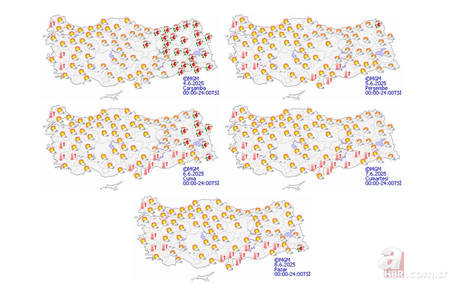 Bayramda termometreler 35’i görecek! Meteoroloji alarm verdi: Gün gün hava durumu tahmini! İstanbul, İzmir, Ankara... 2