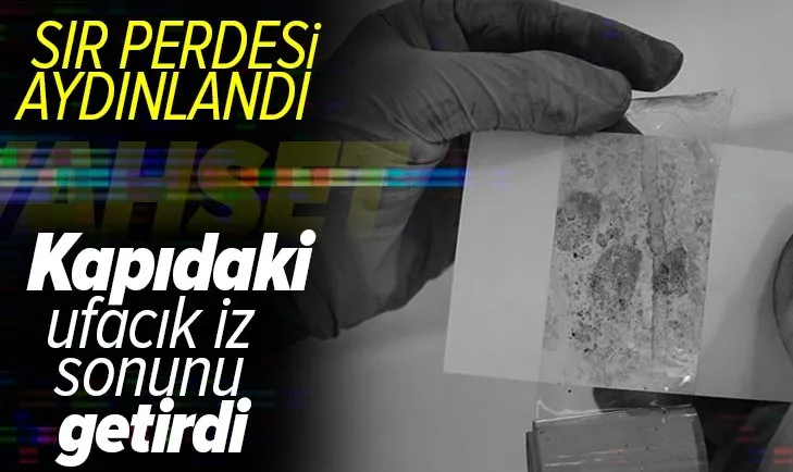 İzmir'de 20 yıl önce işlenen cinayeti parmak izi çözdü