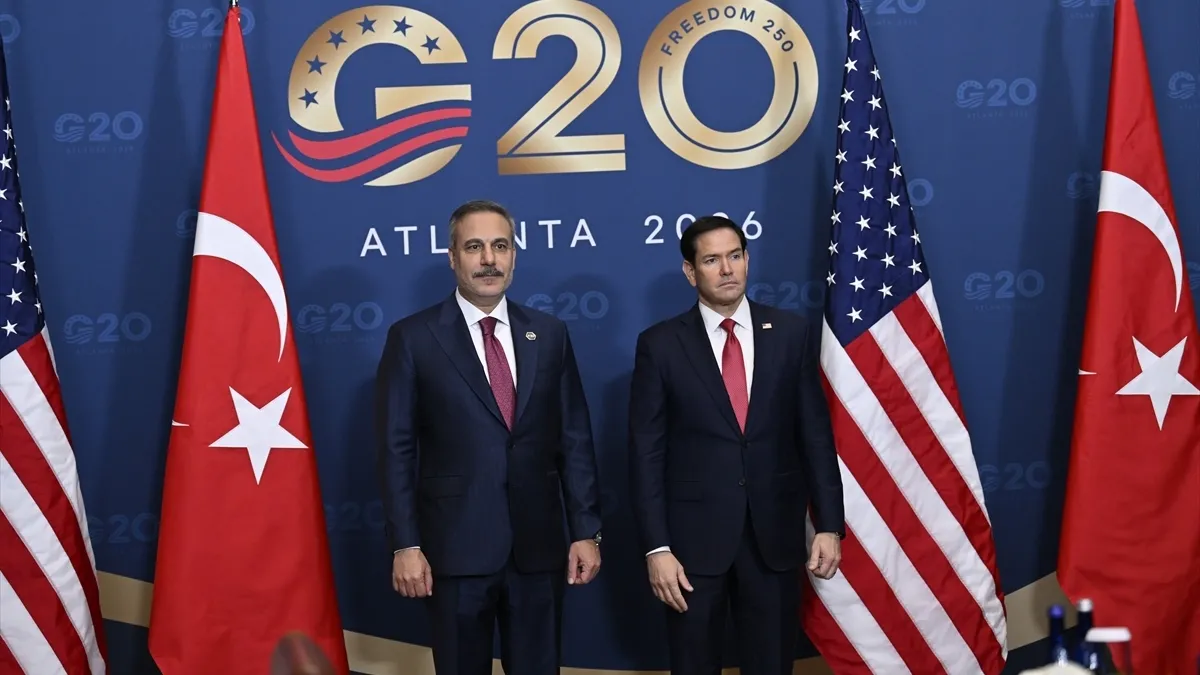 Bakan Fidan ve Rubio arasında kritik temas!
