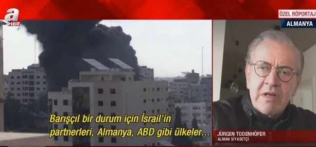 Eski milletvekili Jürgen Todenhöfer A Haber’de! İsrail’e tepki gösterdi