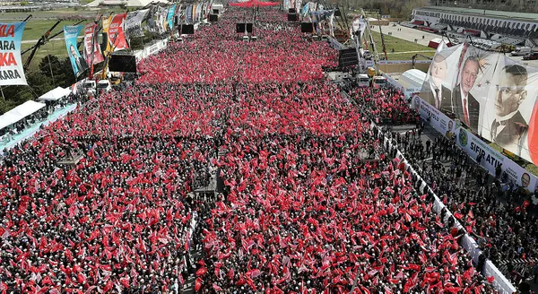 Son dakika: Başkan Erdoğan’dan Ankara’da 31 Mart mesajı: Maskeleri düşecek