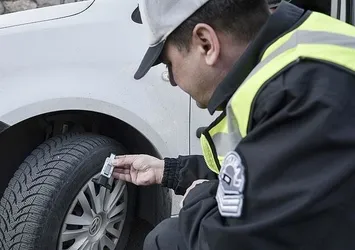 Zorunlu kış lastiği takmayana 602 lira ceza!