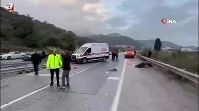 Söke’de trafik kazası: 1 ölü, 2 yaralı!