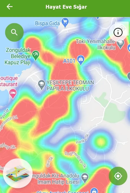 Zonguldak'ta günlük vaka sayısı 800'e ulaştı! Risk haritasında korkutan görüntü - 3