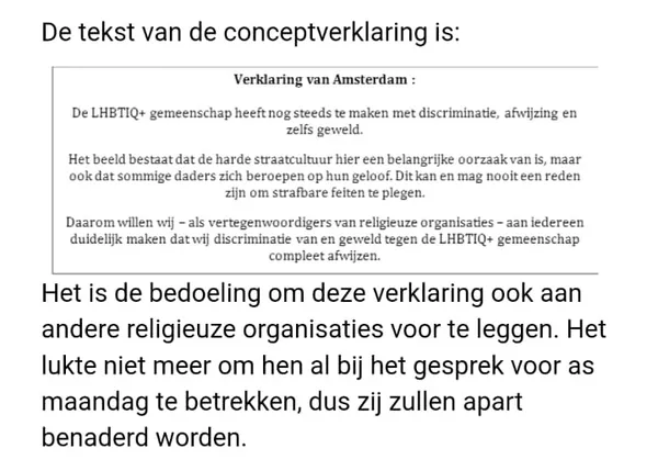 Amsterdam Belediyesi'nden camilere LGBT baskısı: Hemen imzalayın - 4