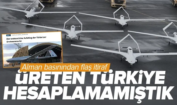 Alman basını Türkiye’nin gücünü manşete taşıdı! Üreten Türkiye’yi hesaba katmıyorduk