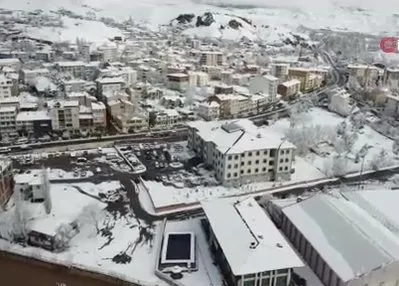 Erzurum’da bir günde iki mevsim