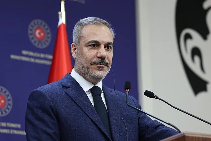 rusyadan-ankaraya-kritik-ziyaret-hakan-fidan-ile-lavrovdan-ortak-basin-toplantisi-1740394086314.jpeg Bakan Fidan, basın toplantısında Türkiye'nin BRICS vizyonuyla ilgili de konuştu. (AA)