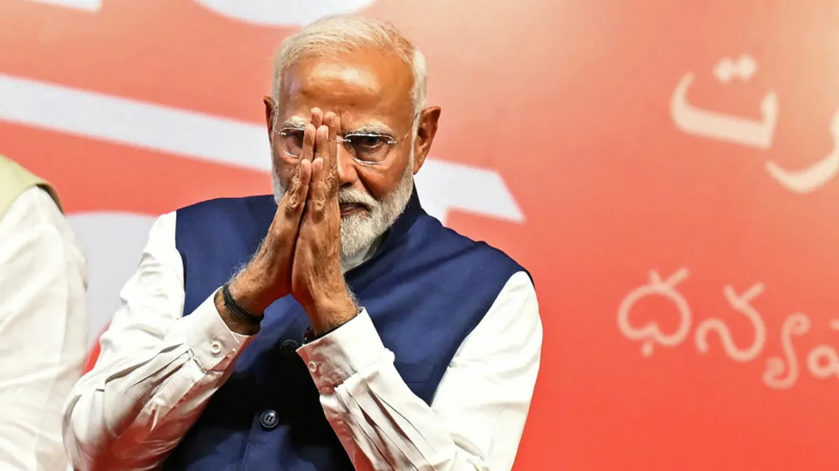 Hindistan'da yapılan genel seçimlerin sonucu belli oldu! Başbakan Modi üçüncü kez seçimleri kazandı