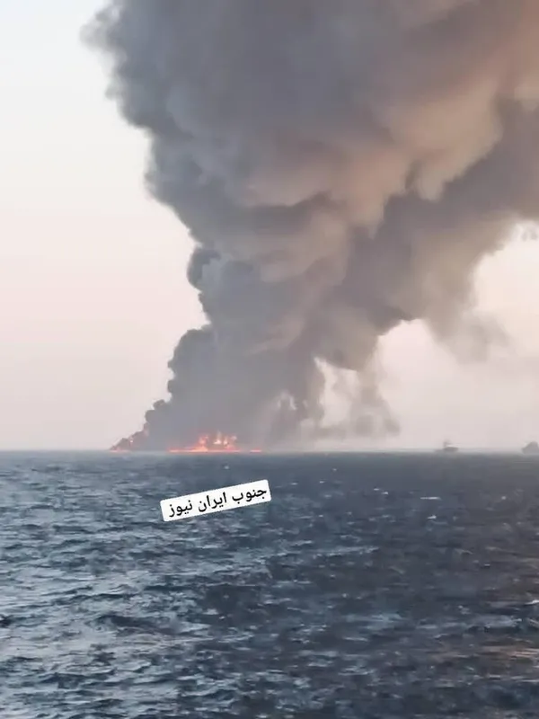 Son dakika: İran’ın en büyük savaş gemisi battı! İlk görüntüler yayınlandı