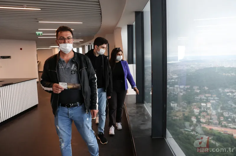 Çamlıca Kulesi'nde bir ilk! Yerden 169 metre yükseklikte evlilik teklifi 14