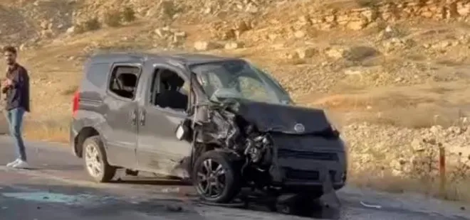 Mardin’de cip ile kamyonet çarpıştı: 9 yaralı