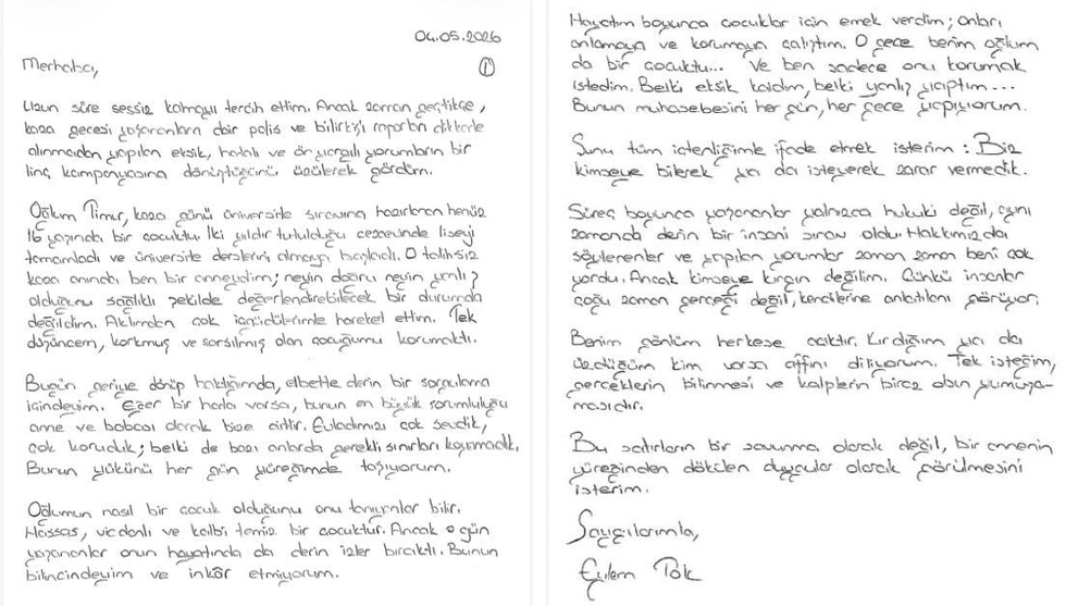 abdde-tutuklu-eylem-toktan-mektup-var-hata-bizde-deyip-anlatti-hicbir-sey-dusundugum-gibi-gelismedi-1777969479564.jpeg Eylem Tok mektubunda olayları kendi açısından anlattı.
