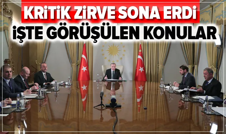 Başkan Erdoğan, Macron, Merkel ve Johnson'la görüştü