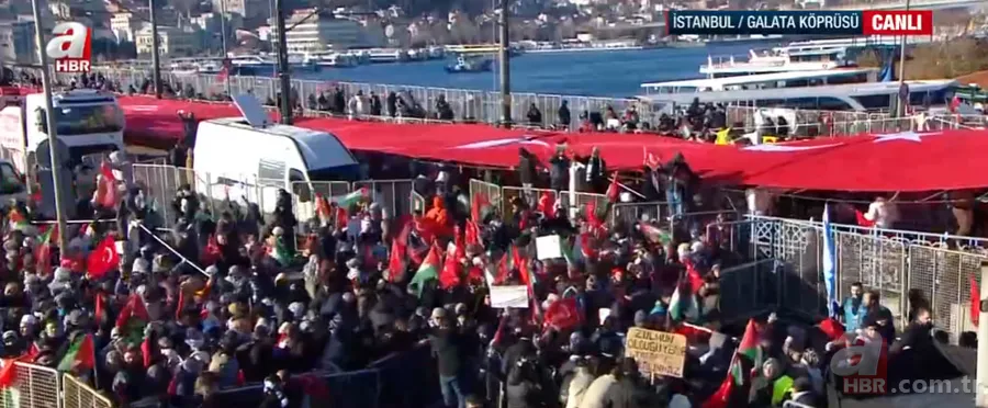 Galata'dan Gazze'ye uzanan dayanışma! Bakan Tunç'tan A Haber'de net mesaj: İsrail'e Batı cesaret verdi 1
