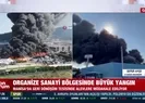Manisa’da Organize Sanayi Bölgesi’nde büyük yangın