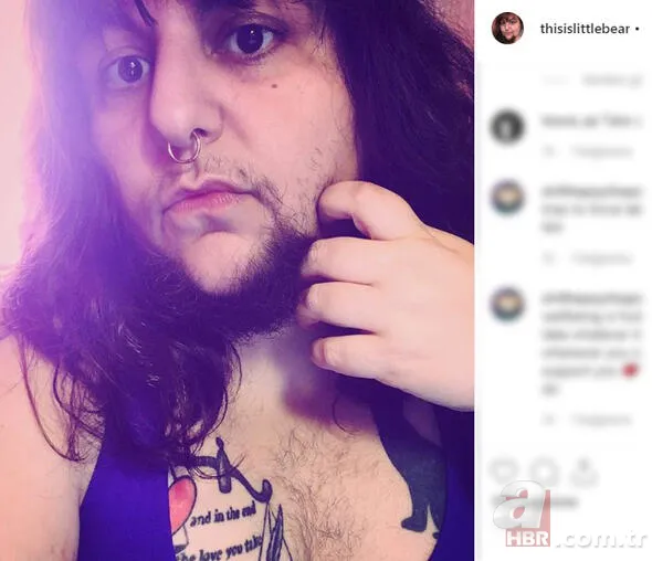 Sakallı kadın görenleri şaşırtıyor! Ölüm tehditleri... 9