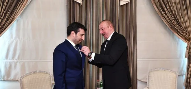 SİHA’ların mucidi Selçuk Bayraktar’a büyük onur! Aliyev’den Bayraktar’a madalya